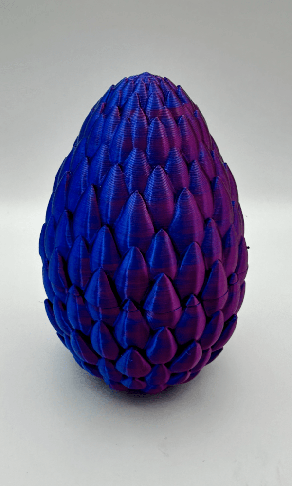 Mystical Dragon Egg – Screws Open to Reveal Hidden Dragon Inside (BLUE to SILVER)