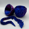 Mystical Dragon Egg – Screws Open to Reveal Hidden Dragon Inside (BLUE to SILVER)