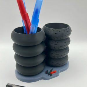 Motorbike Tire Pen Holder